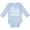 AE-Light Blue, variant on Inktastic Gift for Aunts | One of a Kind Auntie (white) Girls Long Sleeve Baby Bodysuit
