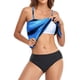 thumbnail image 3 of Traje de Baño Mujer Trajes de Baño Bandeau de Dos Piezas Para Mujer, Corte Holgado, Camiseta Sin Mangas Con Pantalones Cortos, Cómodo Conjunto de Baño Para Adolescentes., 3 of 7