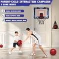 thumbnail image 4 of Canasta de baloncesto con control remoto para interiores y marcador, 4 of 7