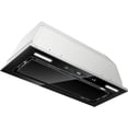 thumbnail image 1 of JOEAONZ Range Hood Insert 30 Inch 800 CFM, Built-in Vent Hood Black Glass Gesture & Touch Control Kitchen Exhaust Fan, Mesh Filters Recirculating Stove Hood Dual LED Lights Ducted/Ductless Convertible, 1 of 8