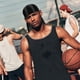 thumbnail image 2 of Seda Durag cola larga Durags Headwraps satén elástico Durag para hombres mujeres olas, 2 of 5