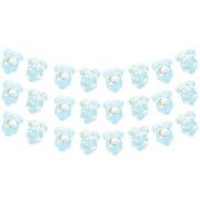 Sursurprise 3Pcs Star and Moon Baby Shower Banner, Over the Moon Baby Shower Decorations, Twinkle Twinkle Little Star Gender Reveal Party Supplies