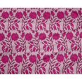 thumbnail image 4 of oneOone Polyester Lycra Fabric Leaves & Floral Block Printed Craft Fabric BTY 56 Inch Wide, 4 of 4