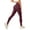 L85-Wine, variant on xfsWaSs High Waisted Leggings for Women Soft Active Workout Yoga Pants Slim Fit Stretchy Athletic Gym Leggings for Running & Daily Wear