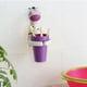thumbnail image 2 of Juego de portacepillos de dientes y vaso, ventilación y secado rápido para mayor higiene, fuerte absorción, accesorio de baño para montaje en pared, 1 juego, 2 of 5