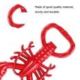 thumbnail image 4 of 2 pcs Lobster Opener Alloy Metallic Paint Zinc Drinks Beer Bottle Openers, 4 of 8