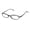 transparent gray, variant on NEW CAMERON CAMERON STYLE MENS/WOMENS DESIGNER FULL-RIM PINK / MULTICOLOR LIGHT WEIGHT SIMPLE & ELEGANT FRAME DEMO LENSES 46-18-130 EYEGLASSES/EYE GLASSES