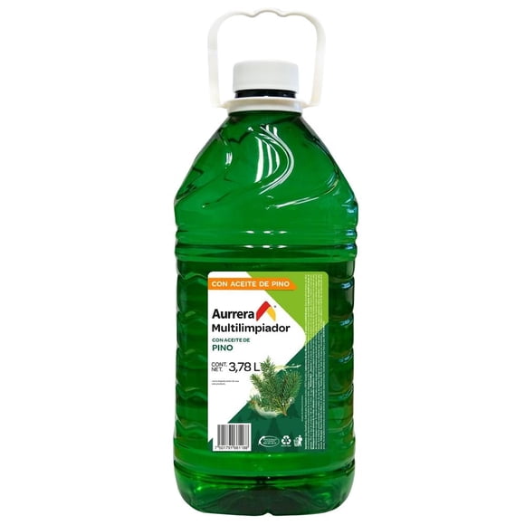 Limpiador líquido Aurrera multiusos con aceite de pino 3.78 l