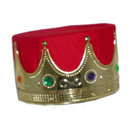 King and Queen Crowns - Gold Only, Kids