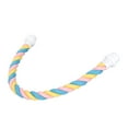 thumbnail image 4 of  Rope Perch, Sturdy Funny Multipurpose Easy To Install Flexible Shape Bird Perch Rope  For Parakeets  42cm/16.5in, 4 of 8