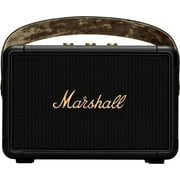 Lathey Kilburn II Bluetooth Portable Speaker, Black and Brass, 1006117