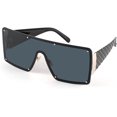 thumbnail image 1 of Gafas de sol cuadradas de gran tamaño para mujer y hombre, de una sola pieza, 1 of 3