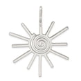 thumbnail image 6 of Auriga Fine Jewelry 925 Sterling Silver Fancy Sun Pendant for Women (L - 52mm, W - 45mm), 6 of 6