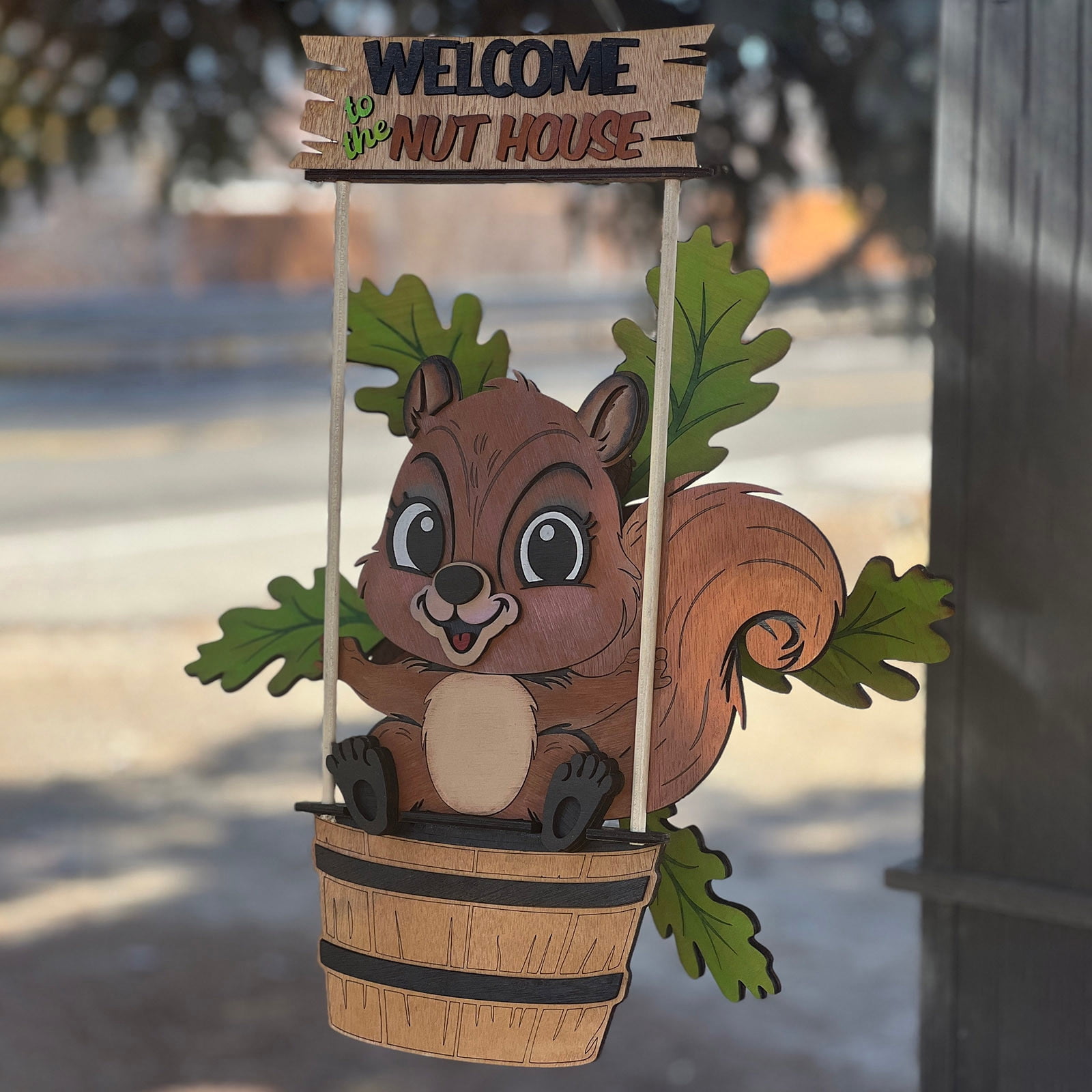 Metal Animal Wind Garden Sculpture Outdoor Yard Art Decoration with Design