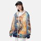 thumbnail image 3 of Fotbe Sailing Ship Ocean Sunset Chaqueta con Protección Solar UPF 50+ para Hombre y Mujer, Camisa con Capucha y Bolsillos-Medium, 3 of 7