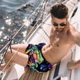 thumbnail image 2 of luoweisi Men's Beach Shorts Quick Dry Swim Trunks with Mesh Lining Frog L, 2 of 5