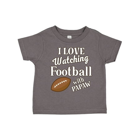 

Inktastic Papaw Football Grandson Gift Gift Toddler Boy or Toddler Girl T-Shirt