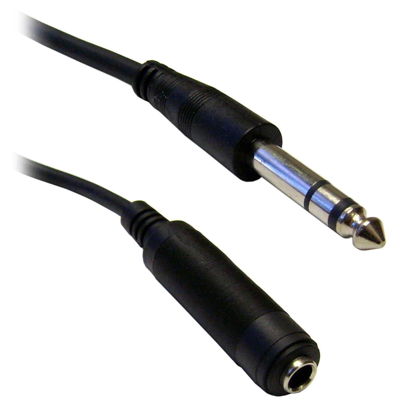 6ft 1/4 inch Stereo Extension Cable, TRS