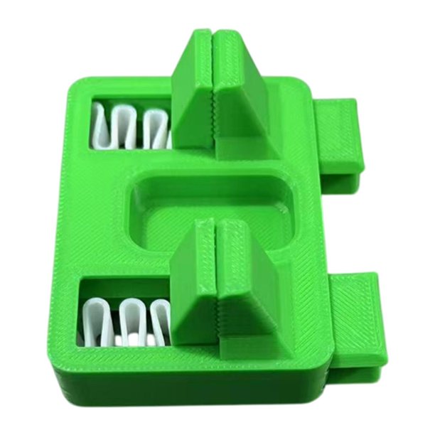 Accesorio para soldadura de alambre eléctrico, ayuda para soldadura de alambre, multifuncional, clip de retención Verde