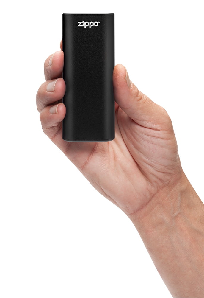 Zippo Black HeatBank 6 Rechargeable Hand Warmer