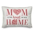 thumbnail image 2 of Creative Products Mom is the Heart of our Home 20 x 14 Spun Poly Pillow, 2 of 3