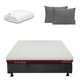 thumbnail image 1 of Colchón en caja Matrimonial Roll + Box + Almohadas 2Pack + Protector Cloud, 1 of 12