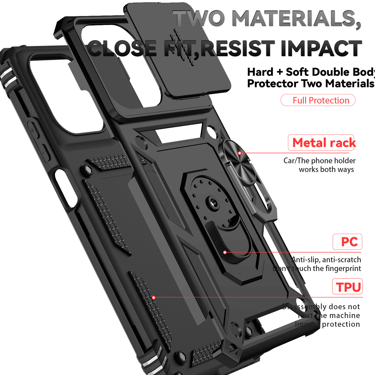 Dteck Motorola Moto G 5G 2025 Protective Case photo 8