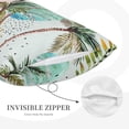 thumbnail image 5 of Balery Watercolor Palm Tree Bedding Queen Pillow Cases - Envelope Closure - Soft Brushed Microfiber Fabric - Shrinkage and Fade Resistant Pillow Cases-, 5 of 9