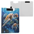 thumbnail image 6 of ALAZA Turtles in Ocean A4 Foldable Clipboard 360 Degree Folder Binder, 6 of 9
