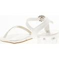 thumbnail image 3 of Link Sui-08K Girl's Rhinestone Clear Upper Lucite Heel Sandals, 3 of 4