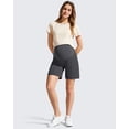 thumbnail image 6 of G4Free Evergoing Maternity Shorts with Pockets Over The Belly Stretchy Pregnancy Pants Casual Workout, 6 of 8