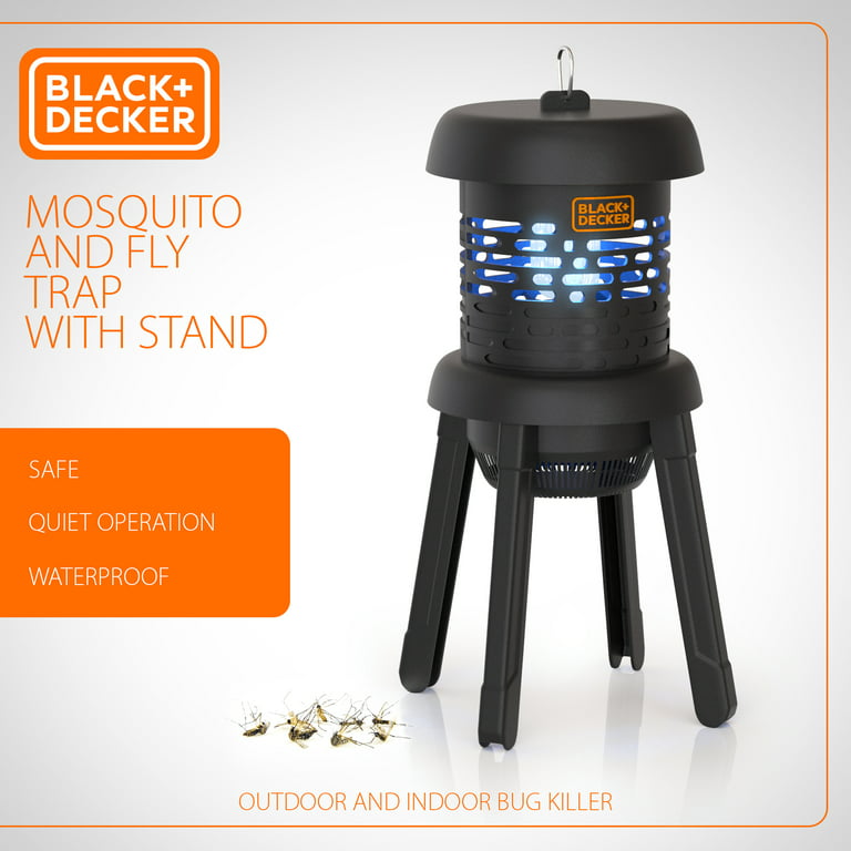 BLACK+DECKER Bug Zapper & Fly Trap-Mosquito Repellent- Gnat Killer