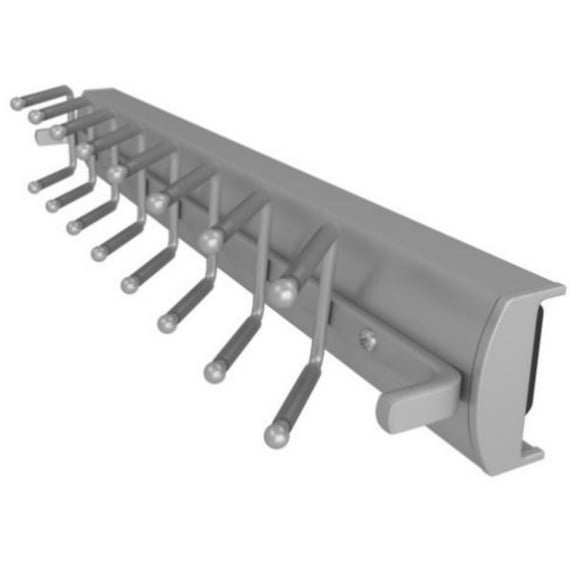 Rev-A-Shelf Sidelines CSWTRSL-14-SC-1 Premiere Swivel Tie Rack, Satin Chrome