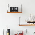 thumbnail image 2 of Perpetual Desktop Wooden Calendar Wood Block DIY Month Date Month Date Display Display Number Detachable Home Office Decoration, 2 of 9