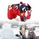 thumbnail image 5 of Ropa de inviern perros Abrigos para clima frí perros pequeños, medianos y grandes Ropa de algodón Rojo S Yuyangstore abrigo de invierno, 5 of 8