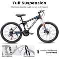 thumbnail image 5 of Ambifirner 27" Mountain Bike for Adults - 8-Speed Shifter & Dual Disc Brakes - All-Terrain Tires & Shock Absorber - 85% Pre-Assembled, 5 of 9