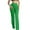 Green, variant on Ecqkame Women High Waist Casual Wide Leg Long Palazzo Pants Clearance Fashion Women Comfortable Solid Color Leisure Pants High Waist Pants Khaki M