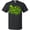 AB-Black, variant on Inktastic St. Patrick's Day Hand Lettering with Green Top Hat T-Shirt