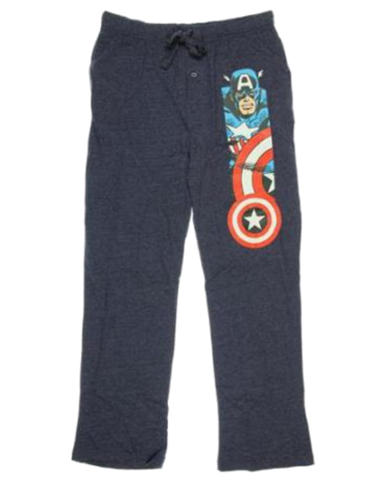 Marvel Mens Captain America Lounge Pants