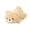 Light Brown Bear, variant on Cute Lying Down Puppy Plush Pillow, Soft Stuffed Animal for Bedroom Decor, Adorable Cartoon Pet Doll for Couch Bed, White Brown