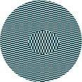 thumbnail image 1 of Ahgly Company Machine Washable Indoor Round Transitional Blue Lagoon Blue Area Rugs, 6' Round, 1 of 7