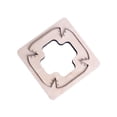 thumbnail image 4 of HILABEE Leather Cutting Die Leather Plate Blade for Leathercraft PU Leather Beginner Square, 4 of 9