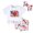 Red, variant on Vedolay Summer Sets Girls 2 Piece Girl's 2 Piece Outfits Short Sleeve Summer Crop Top Shorts Set,Red 3-6 Months