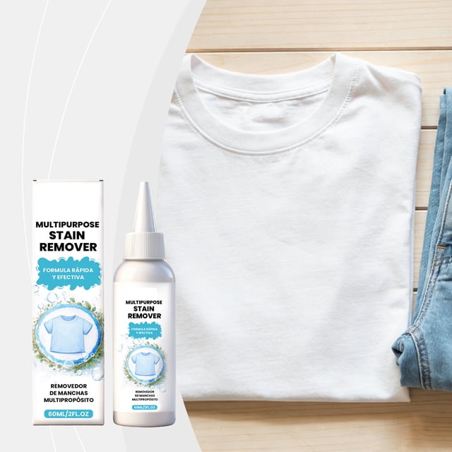 Clothing Stain Remover Tough Stain Remover Gentle Laundry Detergent 60ml