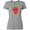 AC-Heather Grey, variant on Inktastic Strawberry Kawaii Women's T-Shirt