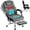 gray, variant on Office Chair with 6-point Vibration Massage and Shoulder Heated,Big and Tall Desk Chair, Reclining Computer Chair,Black
