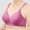 Red, variant on Ozmmyan Wirefree Bras for Women ,Plus Size Adjustable Shoulder Straps Lace Bra Wirefreee Extra-Elastic Bra Active Yoga Sports Bras 38C-46C Summer