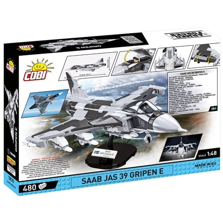 Cobi Armed Forces Collection #5820 サーブ JAS39 グリペン E (スウェーデン軍) 1/48スケール