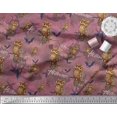 thumbnail image 3 of Soimoi polyester Crepe Fabric Owl,Bat & Haunted House Halloween Printed Fabric 1 Yard 42 Inch Wide, 3 of 3