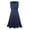Navy, variant on Womens Sleeveless Dresses Mini Pullover Dresses Tunic Summer V Neck Dresses for Juniors Solid